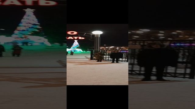 Вечерние прогулки по любимым местам Вагонки в г.Н.Тагиле, в конце декабря 2024 года. Поздравляю с НГ