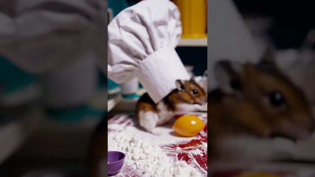 Hamster Chef’s Cake Chaos | Tiny Kitchen Adventures смотреть онлайн