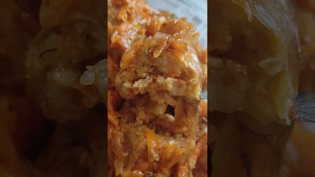 Голубцы на сковороде😀#голубцырецепт #голубцы смотреть онлайн