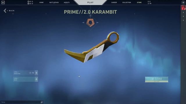 Daily Valorant store - I got a Prime Karambit knife (Day 5) смотреть онлайн