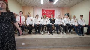Школьный театр спектакль Василий Теркин
