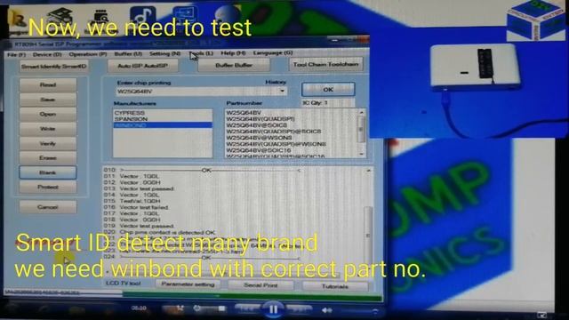 RT809H software installation and Testing PC817 & winbond 25Q64FV / 25Q128FV (CRxe #011) смотреть онлайн