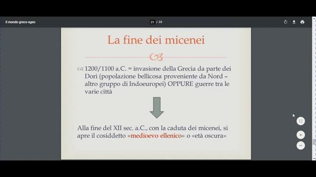 LC I sez. A - La guerra di Troia; il Medioevo ellenico смотреть онлайн