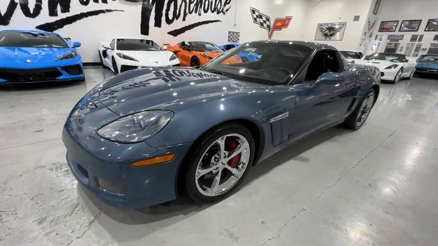 2012 Chevrolet Corvette Supersonic Blue Metallic Grand Sport Coupe 3LT смотреть онлайн