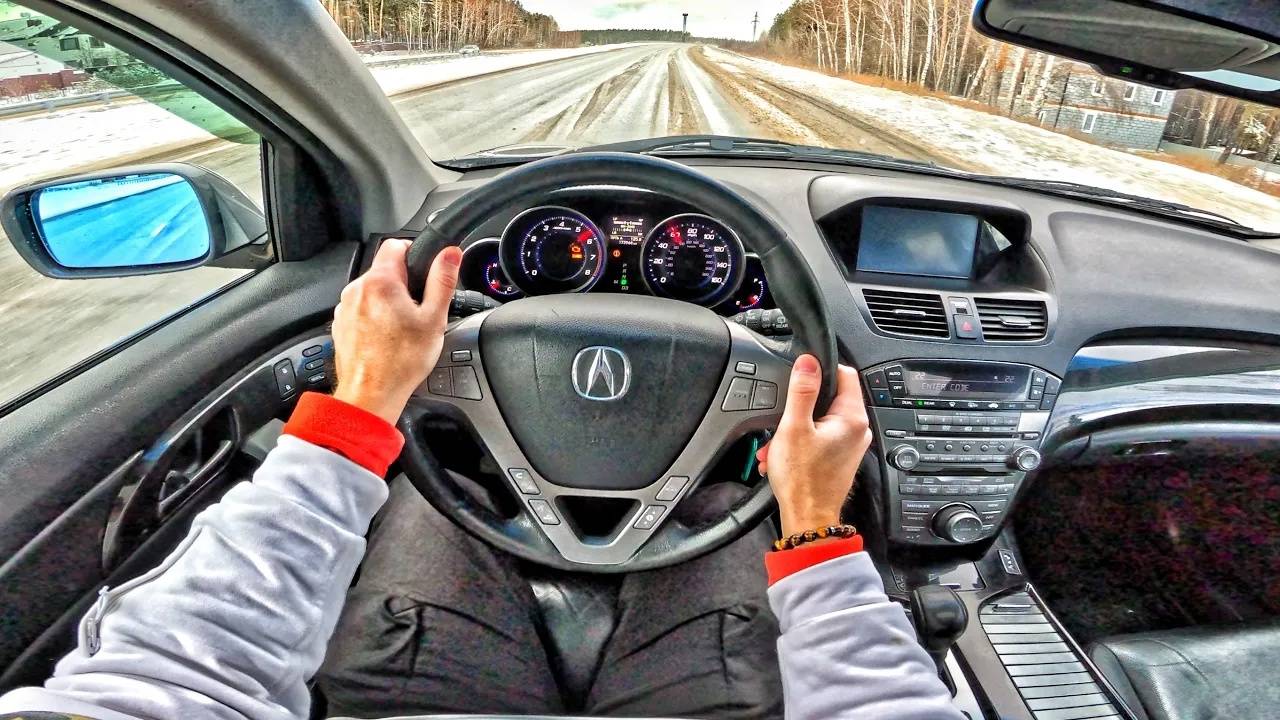 2008 Acura MDX 3.7 AT - ТЕСТ-ДРАЙВ ОТ ПЕРВОГО ЛИЦА смотреть онлайн