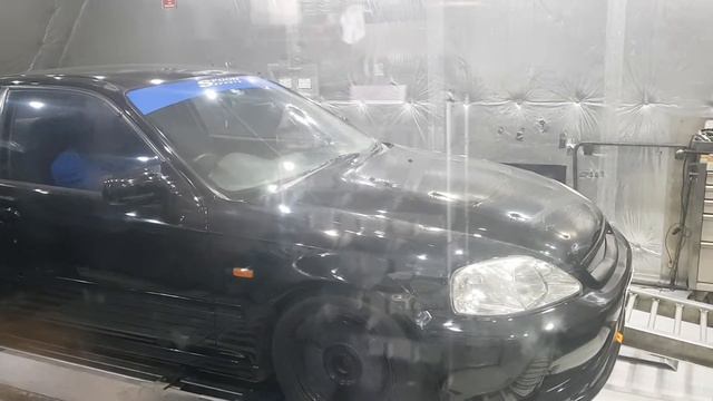 Honda Civic EM1 dyno смотреть онлайн