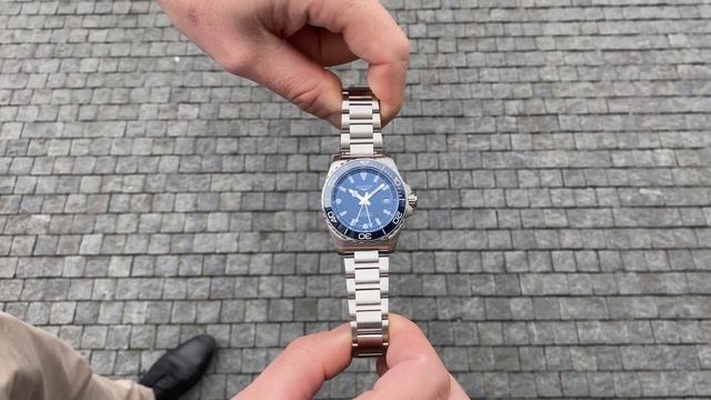 Longines Hydroconquest GMT 41 mm blue смотреть онлайн