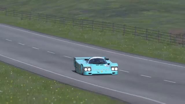 Assetto Corsa - Porsche 962 C LT - Highlands Drift 1:50.606 PB - TV Camera смотреть онлайн