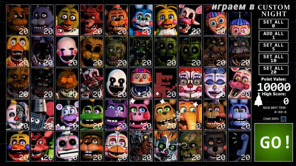 Ставим рекорды Ultimate Custom Night