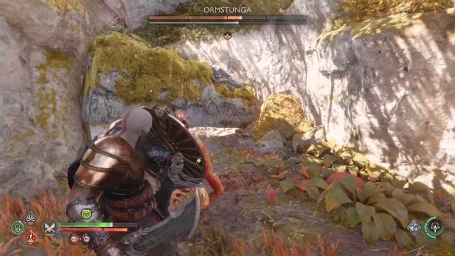 God of War Ragnarök Ormstunga Fight смотреть онлайн