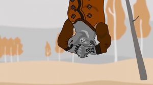 Бөрө уонна Таба. Сахалыы мультфильм.