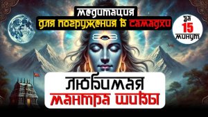 Любимая Мантра Шивы. Погружение в Самадхи за 15 минут. Ом Намах Шивая 108 раз