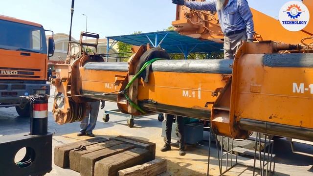 How To Replace Mobile Crane Hydraulic Cylinder Seals | Change 60 Ton Crane Cylinder Seals | Part #