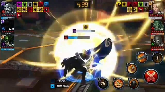 Colossus Hellfire Gala Uniform PVP Gameplay Showcase With Obelisk - Marvel Future Fight смотреть онлайн