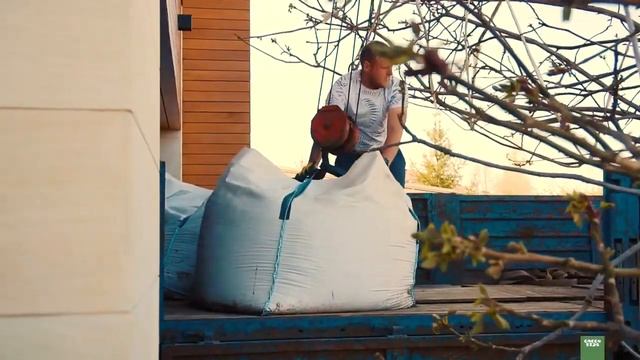 Посадка крупномеров. Маньчжурский орех. Ландшафтный дизайн смотреть онлайн