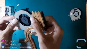 Ganti Fan MSI GL62M & Thermal Paste, Replacement Fan MSI