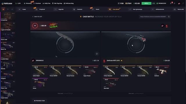 HELLCASE GAVE ME EXPENSIVE KARAMBIT FADE! - HELLCASE PROMO CODE 2024 смотреть онлайн