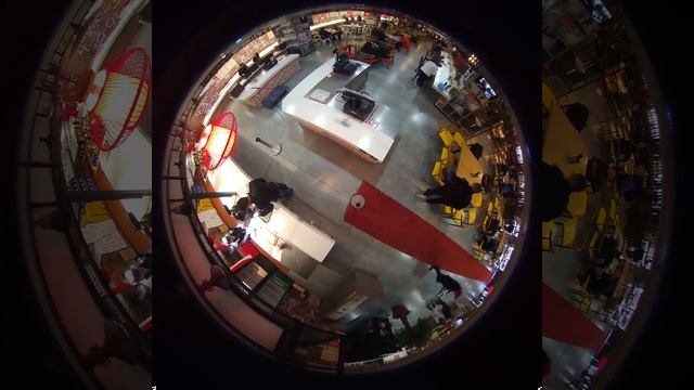 3MP/1536p 360° Fisheye Camera in Chinese Restaurant смотреть онлайн