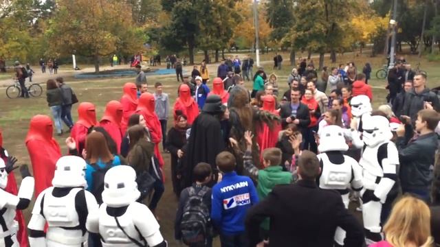 24.10.2015 Дарт Вейдер в Парке Победы смотреть онлайн
