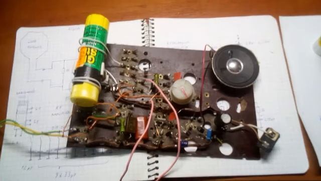 MW, SW, VHF variometer coils and regenerative receiver смотреть онлайн