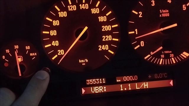 BMW E39 пару из функций бортового компьютера приборной панели. смотреть онлайн
