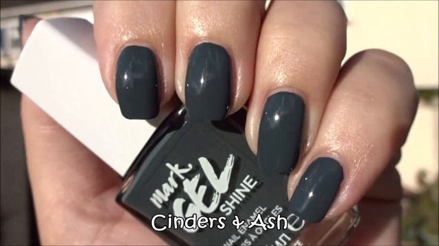 Avon Mark Gel Shine Nail Enamels - Wild & Bitten, Cinders & Ash, Into The Dark, Cast A Shadow смотреть онлайн