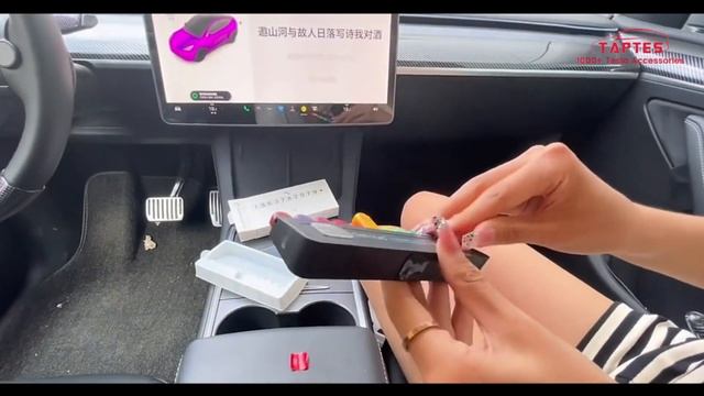 TAPTES® Temporary Parking Mobile Phone Number Plate for Tesla Model S/3/X/Y/Cybertruck смотреть онлайн