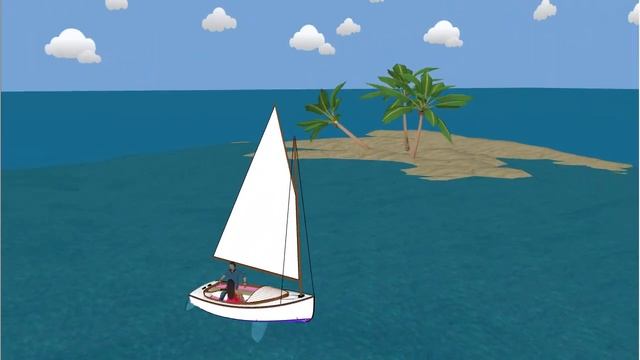 Small Sailboats In 3D (part 1)