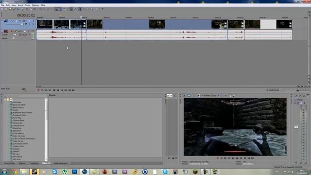 Как записать и смонтировать игровое видео Fraps и Sony Vegas смотреть онлайн