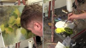 Хризантемы за 2 часа. Живопись маслом. Как рисовать цветы