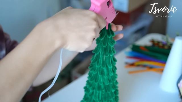 Ёлка из синельной проволоки / DIY TSVORIC смотреть онлайн