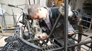 Самодельный ТРОЕПЕД с колесом от Porsche! Финальная сборка