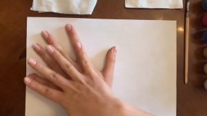 Рисование ладошками "Курочка с цыплятами"