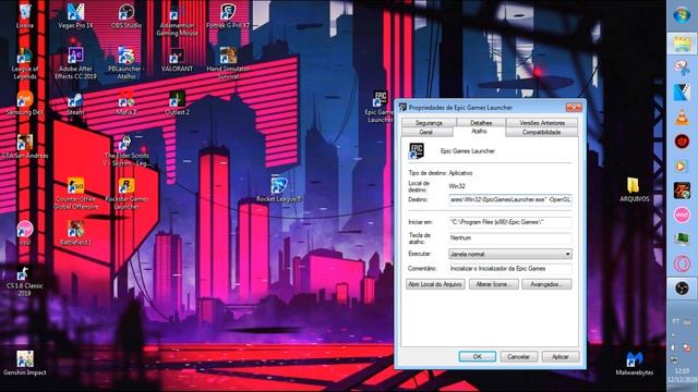 *Como resolver erro da Epic Games no Windows 7: Unsupported Graphics Card смотреть онлайн