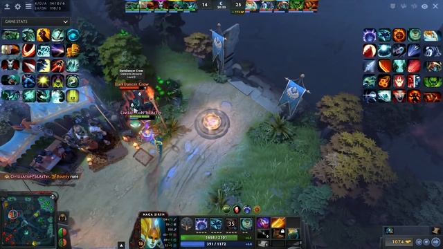 HIGHEST DPS OF DOTA ? Amazing Builds [DPS + Invisible +Song of the Siren] Ability Draft Dota 2 смотреть онлайн