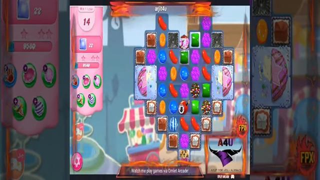 #003 Gameplay Candy Crush Saga on Omlet Arcade! смотреть онлайн