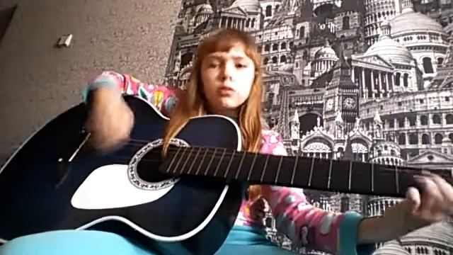 Жуки батарейка на гитаре (cover) смотреть онлайн