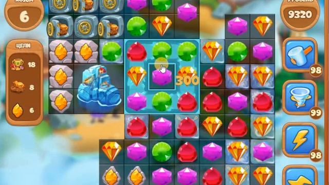 Сокровища пиратов 9320 уровень смотреть онлайн
