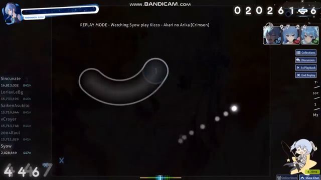 Syow - osu! | Akari no Arika [Crimson] + NFHDSO смотреть онлайн