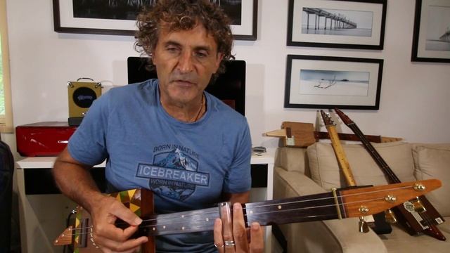 Sweet Jane by The Velvet Underground 3 string cigar box guitar lesson смотреть онлайн