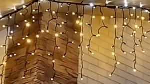 Монтаж гирлянды на фасад 89282017202