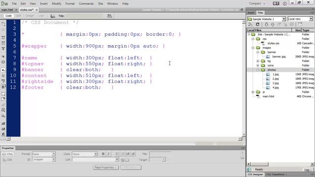 Dreamweaver CC Introduction Class Part 3 смотреть онлайн