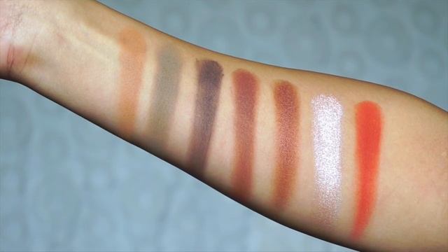 (No Talking. Just Swatches) Morphe 35O/350 Color Nature Palette Swatches смотреть онлайн