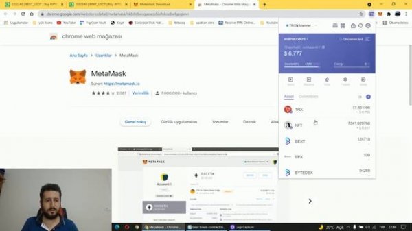 Bytedex  Tokeni TRC20 den BEP20 (BSC) Ağına dönüştürmek | Bext  Token Swap