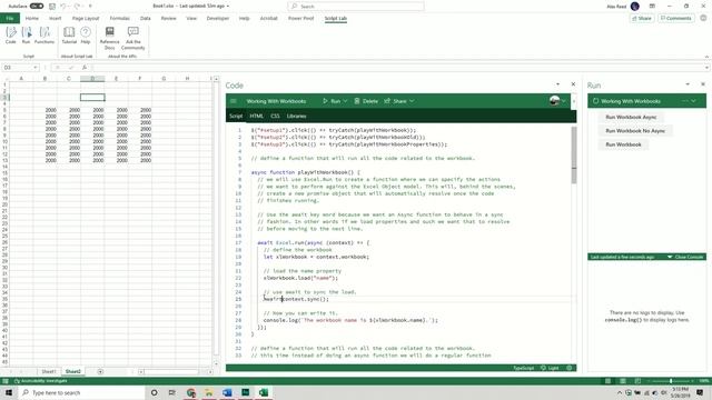 3. Использование методов и свойств объектов в Office JavaScript API смотреть онлайн