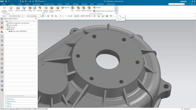 Tutoriel NX CAD/CAM | Comment utiliser la modélisation synchrone смотреть онлайн