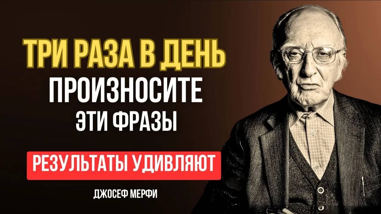 100% метод по улучшению КАЧЕСТВА ЖИЗНИ во всех сферах. Джозеф Мерфи о ТРАНСФОРМАЦИИ ЖИЗНИ.Мотивация смотреть онлайн