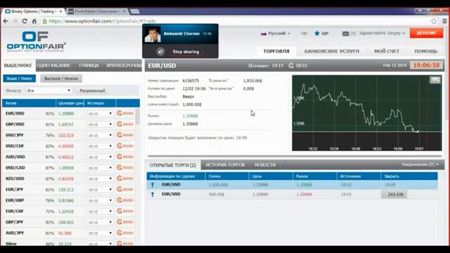 Бинарные опционы Точки разворота Новая стратегия от Александра Чернова смотреть онлайн