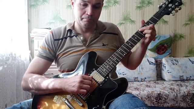 Тест гитары Epiphone Dot. Django Castle (Le Manoir De Mes Rêves)/ чистый звук смотреть онлайн