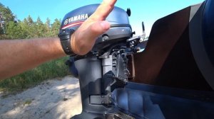 Установка лодочного мотора на транец , setting up the outboard motor